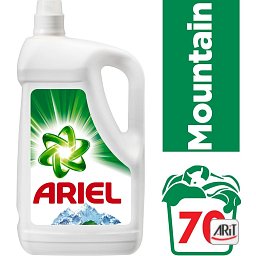 Obrázek pro produkt Ariel Mountain Spring tekutý prací prostředek 3,85 l (70 praní)