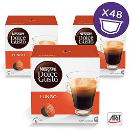 Obrázek pro produkt NESCAFÉ Dolce Gusto® kávové kapsle Caffe Lungo 3 balení