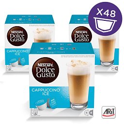 Obrázek pro produkt NESCAFÉ Dolce Gusto® kávové kapsle Cappuccino Ice 3 balení